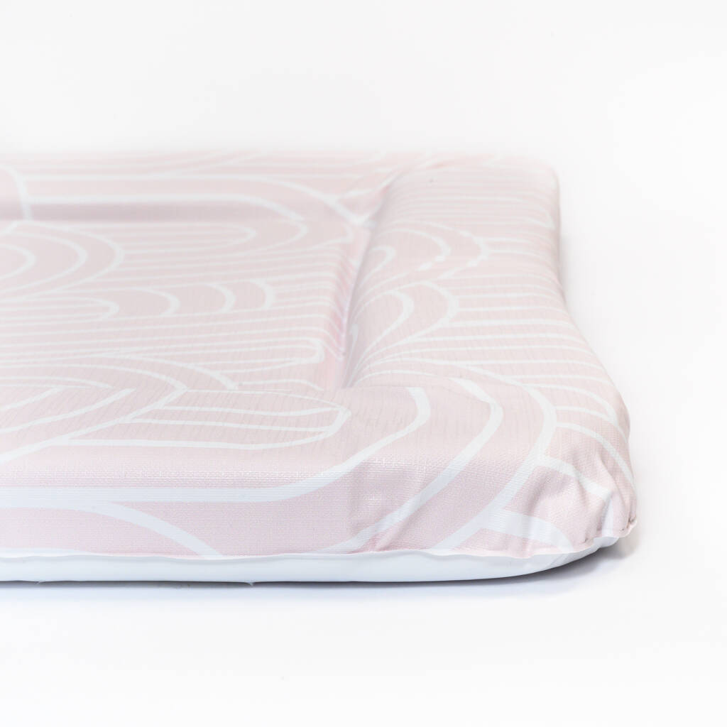Lagom Powder Pink Baby Changing Mat By Eighth Bay™