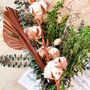 Natural Cotton Eucalytus Flower Bouquet ''Othello'', thumbnail 3 of 6