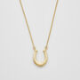 Gold Lucky In Love Necklace, thumbnail 4 of 8