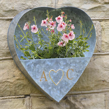 Personalised Heart Wall Planter Gift, 3 of 7
