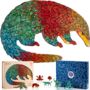 Pangolin Wooden Jigsaw Puzzle For Adults 50x24.5cm, thumbnail 1 of 12