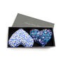 Box Of Two Lavender Hearts Heartsease, thumbnail 1 of 4