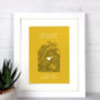 Our First Home Personalised Map Print, thumbnail 5 of 12