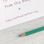 To Mummy From Bump, Best Friends Card, thumbnail 2 of 3