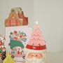 Pastel Cute Christmas Tree Candle, thumbnail 2 of 3