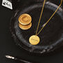 18th Birthday Gift For Her Engraved Personalised Disc Necklace, thumbnail 5 of 5