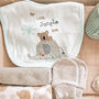 Luxury Baby Hygge Grey And Green Letterbox Hamper, thumbnail 5 of 6