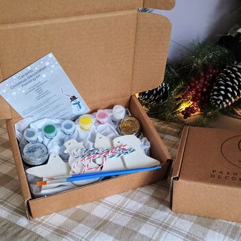 Paint Your Own Christmas Decorations Kit, 2 of 4
