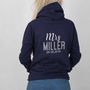 Hubby And Wifey Personalised Hoodies, thumbnail 2 of 2