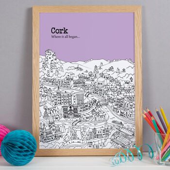 Personalised Cork Print, 4 of 9