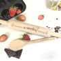 Personalised Rolling Pin And Spoon Set 'Scrumptious', thumbnail 2 of 7