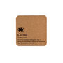 No Place Like Wales 'Cariad' Definition Square Cork Coaster | Homeware | Tableware, thumbnail 2 of 2