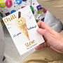 Personalised Ice Cream 50th Birthday Card, thumbnail 1 of 9