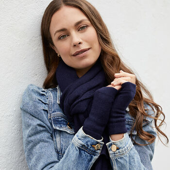 Cashmere Chunky Wrist Warmers, 7 of 10