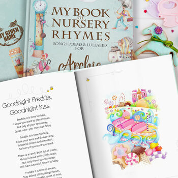 My Book Of Nursery Rhymes And Personalised Poems, 9 of 12