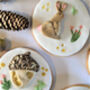 Personalised Hand Iced Woodland Creatures Biscuit Box, thumbnail 8 of 12