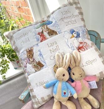 Beatrix Potter* Memory Cushion**, 3 of 11