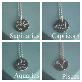 Sterling Silver Personalised Constellation Necklace, 4 of 8