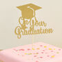 Graduation Celebration Luxury Cake Topper, thumbnail 1 of 3