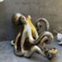Silver Octopus Wine Bottle Holder Fun Freestanding Rack, thumbnail 11 of 12