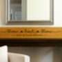 Personalised Wooden Plaque Family Sign Home Sweet Home, thumbnail 3 of 5