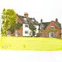 A3 Personalised House Portrait, thumbnail 1 of 11