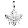 Sterling Silver Garden Bee Charm, thumbnail 7 of 12