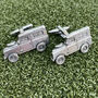 Pewter Land Rover Cufflinks, thumbnail 1 of 3