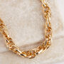 Multi Link Cuban Chain Necklace, thumbnail 4 of 6