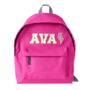Personalised Kids Backpack With Chenille Letters And Fun Motifs – Custom Nursery And School Bag, thumbnail 6 of 7