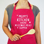 Personalised Delicious Meals Apron, thumbnail 1 of 5