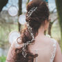 Ulyana Bridal Pearls And Rhinestone Hair Vine, thumbnail 1 of 4