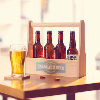 Personalised Beer Crate Holder, 2 of 4