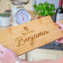 Personalised Master Chef Bamboo Serving Board, thumbnail 1 of 5