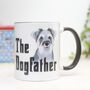 Father's Day Dogfather Personalised Dog Mug Gift, thumbnail 11 of 12