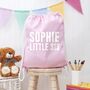 Girl's Personalised Sister Gym Bag, thumbnail 1 of 8