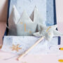 Magical Personalised Velvet Wand And Crown Set, thumbnail 5 of 9