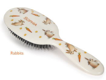 Personalised Natural Bristle Hairbrush, 3 of 12