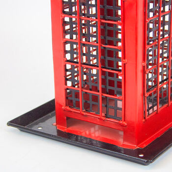 British Telephone Box Bird Feeder, 4 of 4