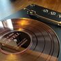 Custom Vinyl Record Player Wedding Guestbook – Available In Various Sizes, thumbnail 1 of 6