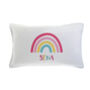 Personalised Rainbow Pillowcase, thumbnail 2 of 3