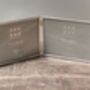 Sixtrees Slim Silver Plated Border Double Photo Frame, Five X Seven, thumbnail 1 of 4