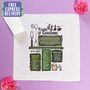 Personalised 50th Birthday Gift For Gardeners Handkerchief Pair, thumbnail 4 of 6
