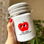 Personalised Best Teacher Sweet Jar Gift For Teacher, thumbnail 2 of 3