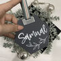 Luxury Personalised Christmas Decoration 2022 Six, thumbnail 3 of 5