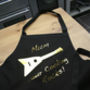 Personalised Apron 'Your Cooking Rocks!', thumbnail 2 of 5