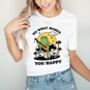 'Do What Makes You Happy' Frog Tshirt, thumbnail 4 of 9