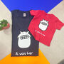 Father And Child T Shirt Set, thumbnail 1 of 7