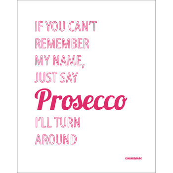 If You Can't Remember My Name… Print, 3 of 4