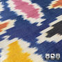 Handwoven Multicoloured Ikat Cushion Cover, thumbnail 4 of 9